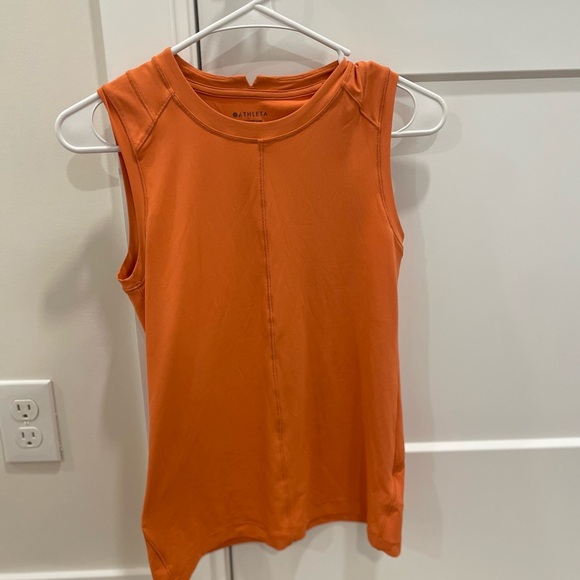 Athleta Vibrant Orange Tank Top - Picture 2 of 5